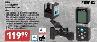 ALDI FERREX Laser krzyżowy / Dalmierz laserowy oferta