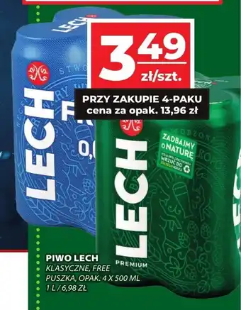 Top Market PIWO LECH 500 ML oferta