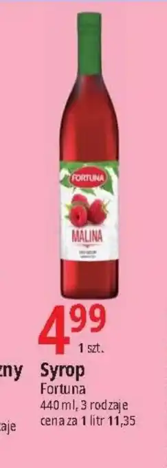 E.Leclerc Syrop Fortuna 440ml oferta