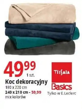 E.Leclerc Koc dekoracyjny oferta