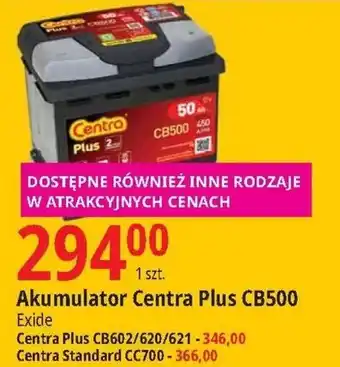 E.Leclerc Akumulator Centra Plus CB500 oferta