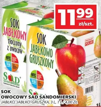 Top Market SOK OWOCOWY SAD SANDOMIERSKI 3 L oferta