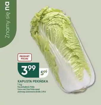 Chata Polska KAPUSTA PEKIŃSKA 1 kg oferta