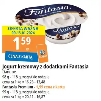 E.Leclerc Jogurt kremowy z dodatkami Fantasia 98-118 g oferta