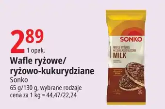 E.Leclerc Wafle ryżowe/ ryżowo-kukurydziane 65 g/130 g oferta