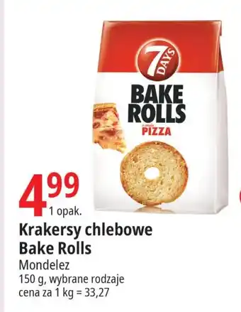 Krakersy chlebowe Bake Rolls 150 g
