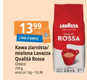 E.Leclerc Kawa ziarnista/ mielona Lavazza Qualità Rossa 250 g oferta