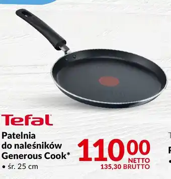 Makro Tefal Patelnia do naleśników Generous Cook oferta