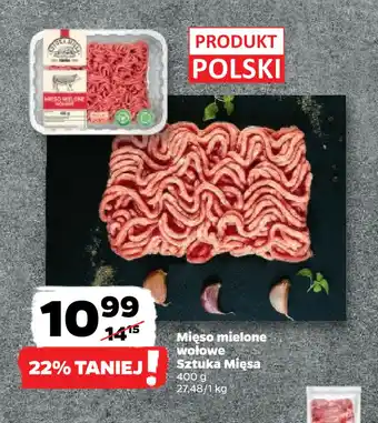 Netto Mięso mielone wołowe sztuka mięsa oferta