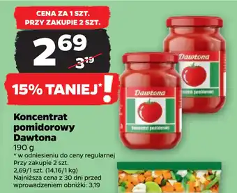 Netto Koncentrat pomidorowy dawtona oferta