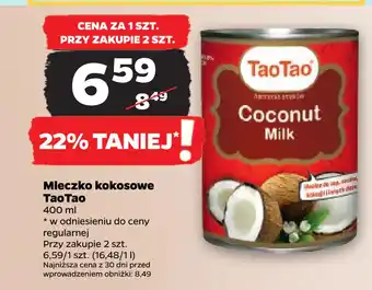 Netto Mleczko kokosowe taotao oferta