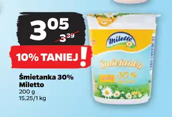 Netto Śmietanka 30% miletto oferta