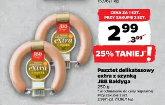Netto Pasztet delikatesowy extra z szynką jbb bałdyga oferta