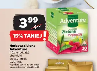 Netto Herbata zielona adventure oferta