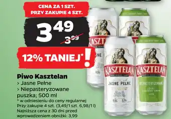Netto Piwo kasztelan oferta