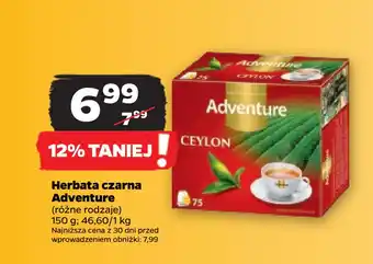 Netto Herbata czarna adventure oferta