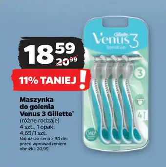 Netto Maszynka do golenia venus 3 gillette oferta