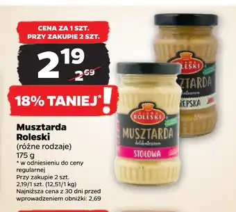 Netto Musztarda roleski oferta