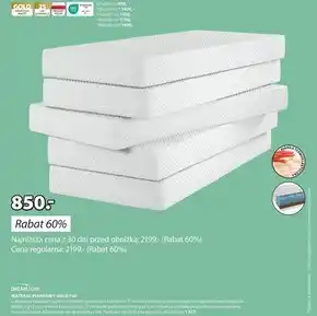 JYSK Materac dreamzone oferta