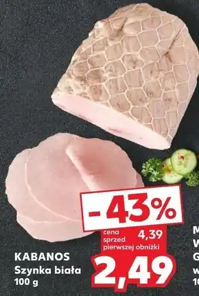 Kaufland Szynka kabanos oferta