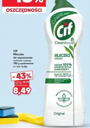 Kaufland Cif original mleczko 780 g oferta