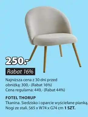 JYSK Fotel s! oferta