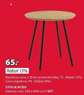 JYSK Stolik oferta