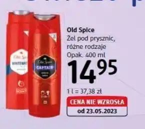 dm drogerie markt Old spice whitewater żel pod prysznic dla mężczyzn 400 ml oferta