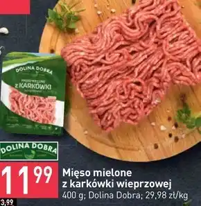 Stokrotka Dolina dobra mięso mielone z karkówki wieprzowej 400 g oferta