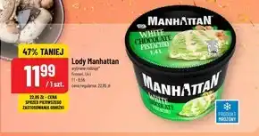 Polomarket Manhattan lody z białą czekoladą i lody pistacjowe 1400 ml oferta