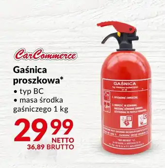 CarCommerce Gaśnica proszkowa 1 kg