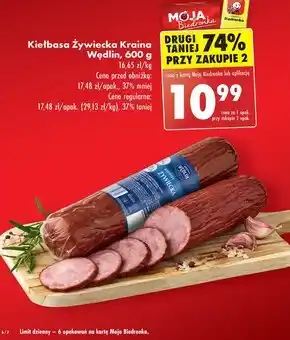 Biedronka Kiełbasa kraina wędlin oferta