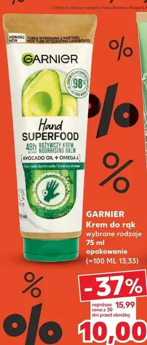 Kaufland Krem do rąk garnier oferta