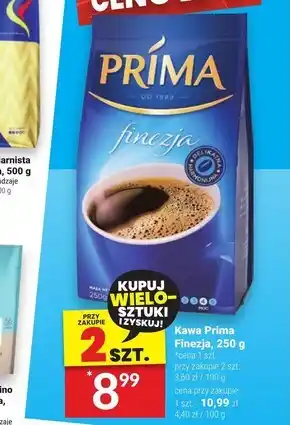 Twój Market Prima finezja kawa mielona 250 g oferta