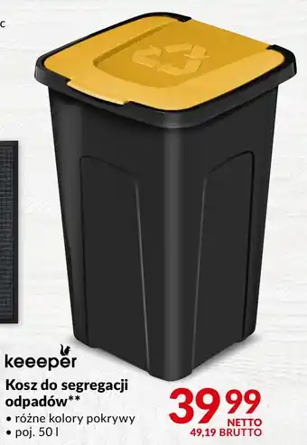 Makro Keeeper Kosz do segregacji odpadów 50 l oferta