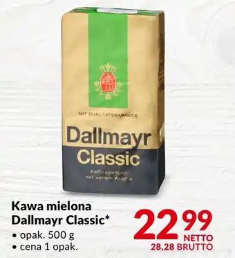 Makro Kawa mielona Dallmayr Classic 500 g oferta