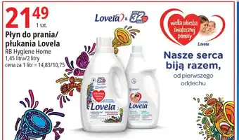 E.Leclerc Płyn do prania/ płukania Lovela 1,45l oferta