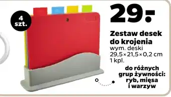 Netto Zestaw desek do krojenia 4 szt. oferta