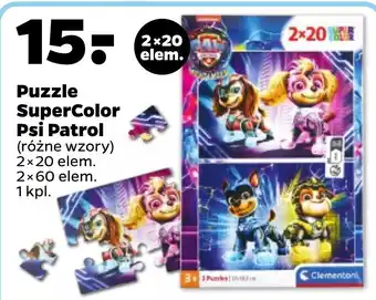 Netto Puzzle SuperColor Psi Patrol oferta