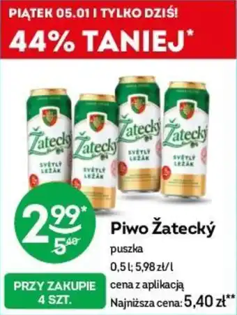 Żabka Piwo Žatecký 0,5 l oferta