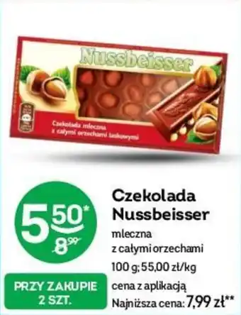 Żabka Czekolada Nussbeisser 100 g oferta