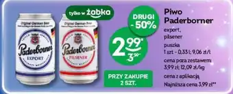 Żabka Piwo Paderborner 330 ml oferta