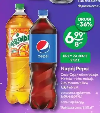 Żabka Napój Pepsi 1,5 l oferta