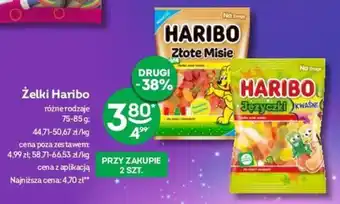 Żabka Żelki Haribo 75-85 g oferta