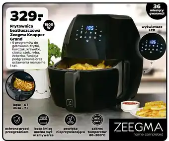 Netto Frytownica beztłuszczowa zeegma knapper grand oferta