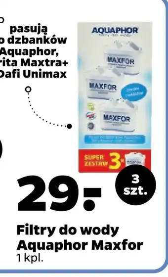Netto Filtry do wody aquaphor maxfor oferta