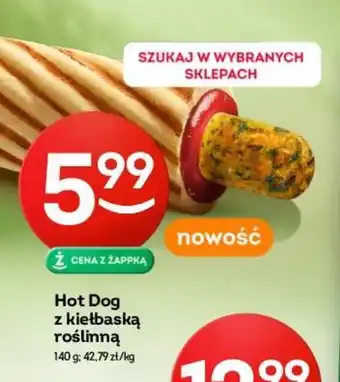 Żabka Hot Dog z kiełbaską roślinną 140 g oferta