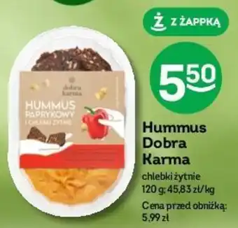 Żabka Hummus Dobra Karma 120 g oferta