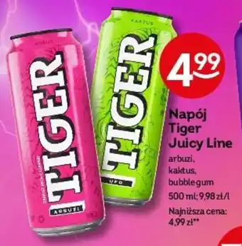 Żabka Napój Tiger Juicy Line 500 ml oferta