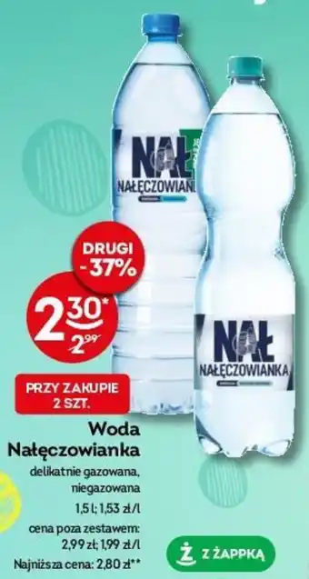 Żabka Woda Nałęczowianka 1,5 l oferta